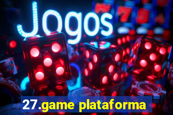 27.game plataforma